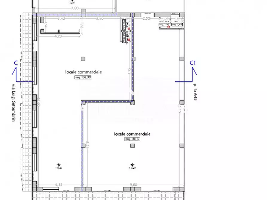 Immagine 11 di Negozio in vendita  in Via Regina Margherita 245 a Taviano
