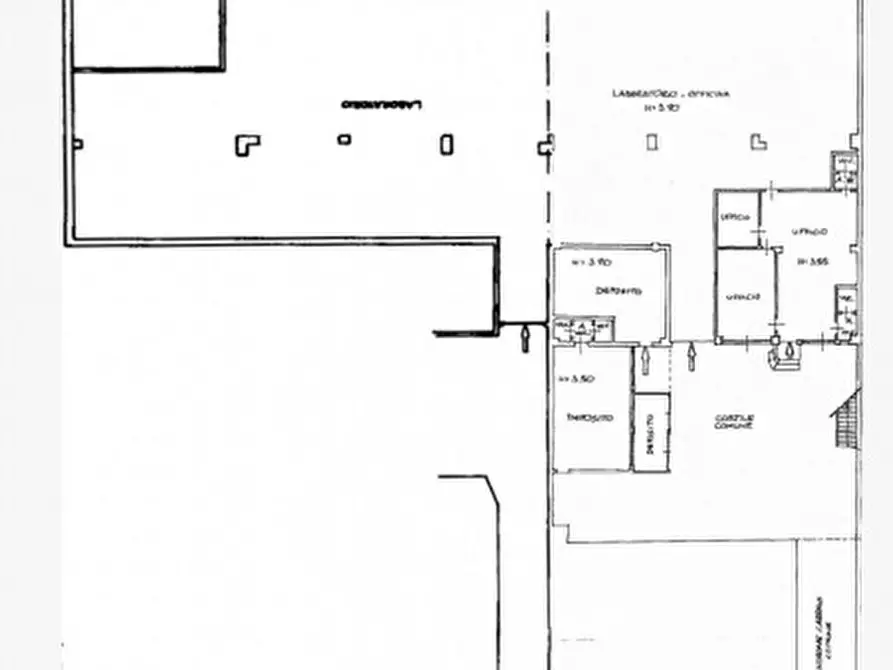 Immagine 1 di Capannone industriale in vendita  in Via Beinette 18 a Torino