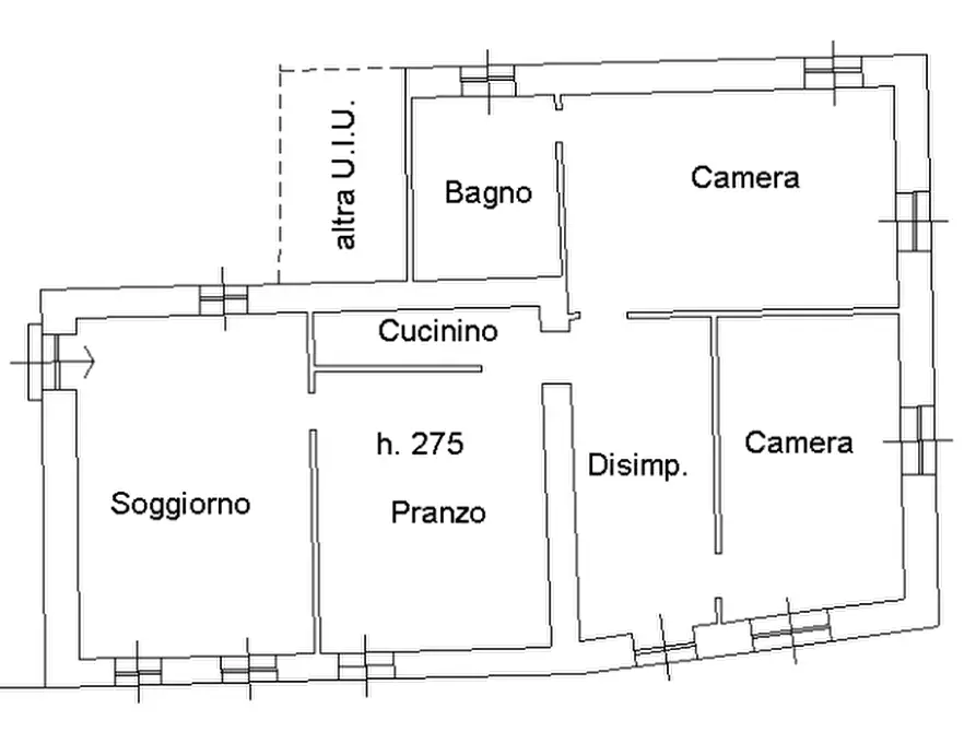 Immagine 14 di Appartamento in vendita  in via per pisano 9 a Meina