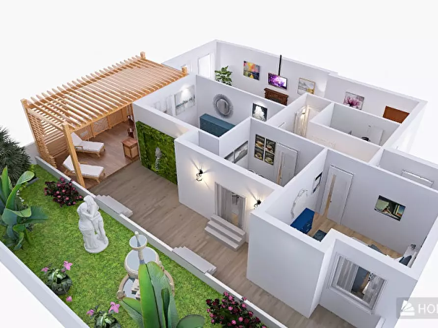 Immagine 35 di Appartamento in vendita  in Viale dei Colli Portuensi a Roma