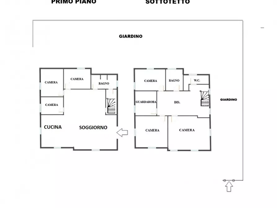 Immagine 25 di Casa bifamiliare in vendita  in via Larghe a Granarolo Dell'emilia