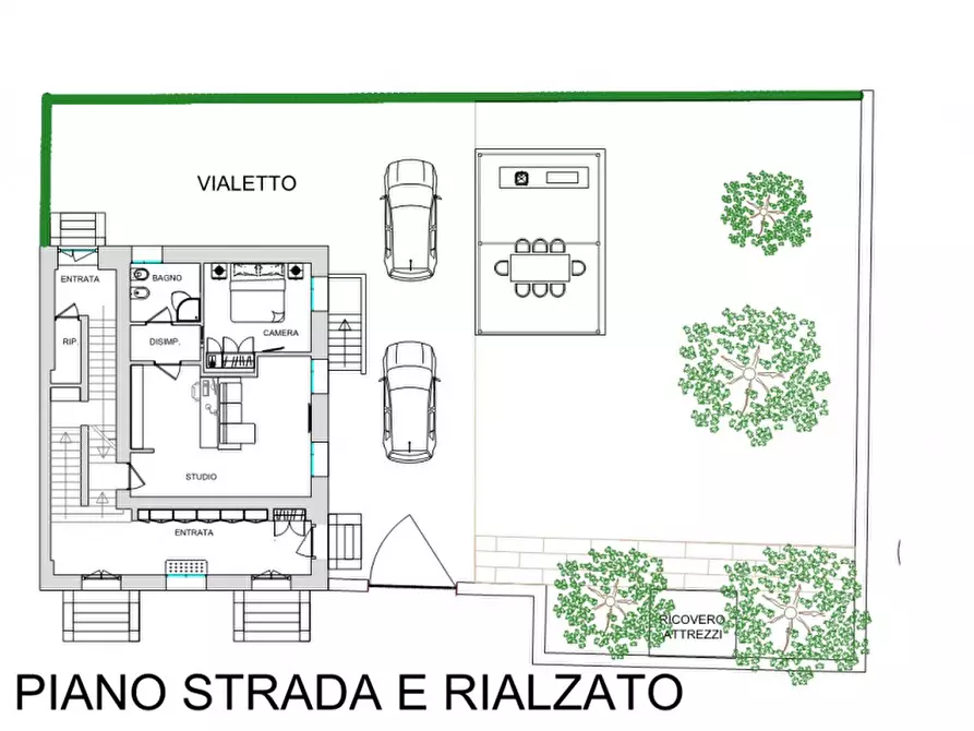 Immagine 26 di Villa in vendita  in Piazza Vittorio Emanuele II a Portobuffolè