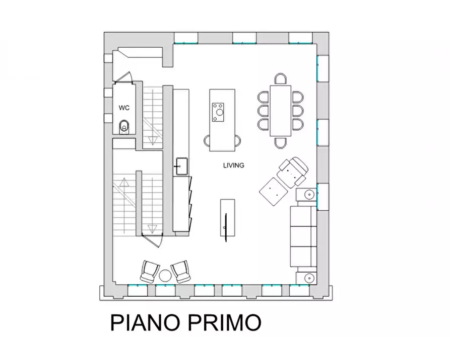 Immagine 26 di Villa in vendita  in Piazza Vittorio Emanuele II a Portobuffolè
