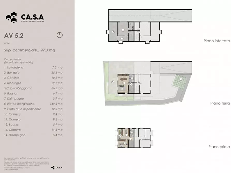 Immagine 2 di Casa bifamiliare in vendita  in Via Portule a Altavilla Vicentina