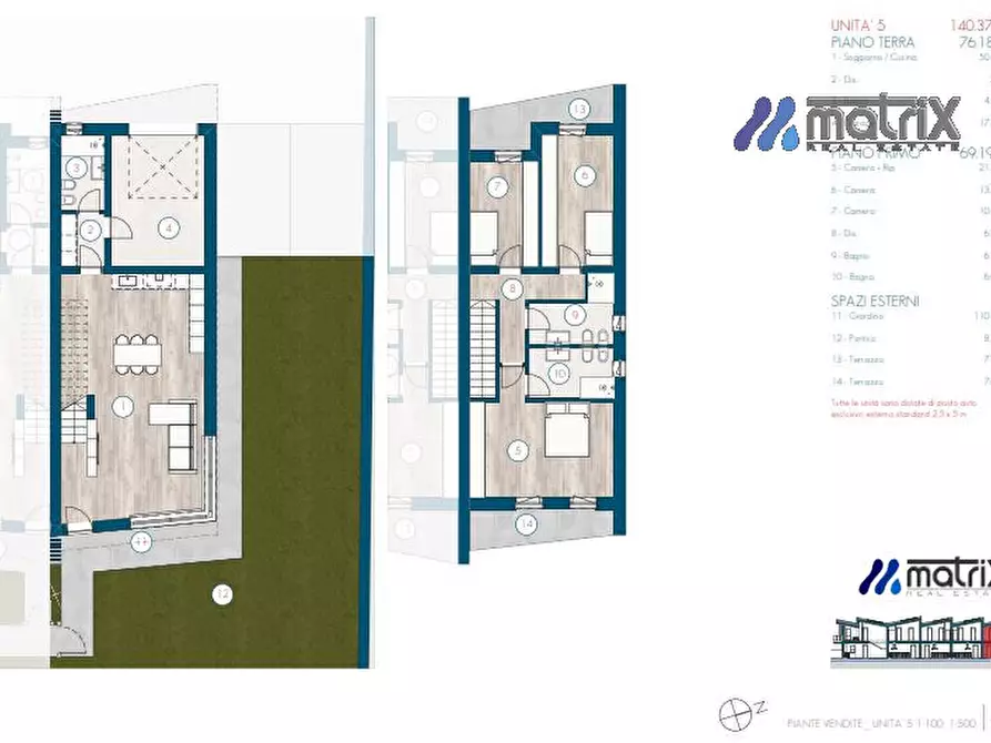 Immagine 29 di Villa in vendita  in via zago a Saonara