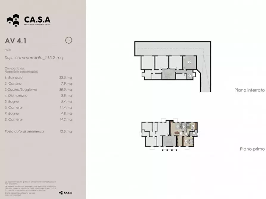 Immagine 9 di Appartamento in vendita  in Via Portule a Altavilla Vicentina