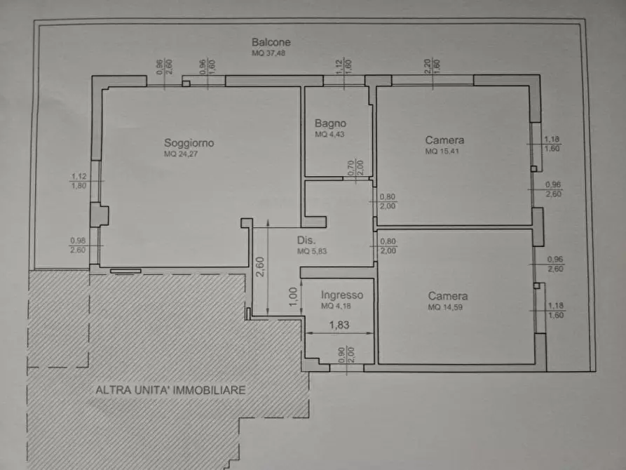 Immagine 41 di Appartamento in vendita  in Viale Dandolo 32 a Rimini