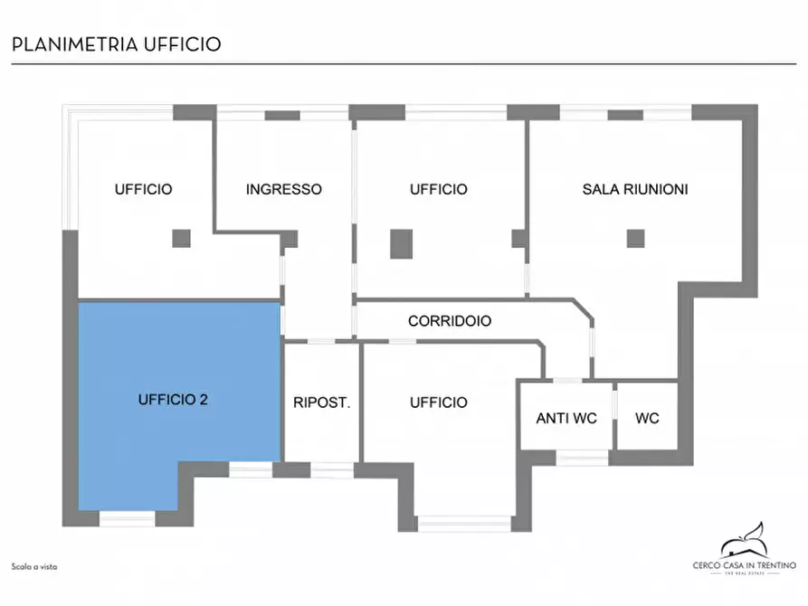 Immagine 8 di Ufficio in affitto  in via Unione 116 a Rovereto