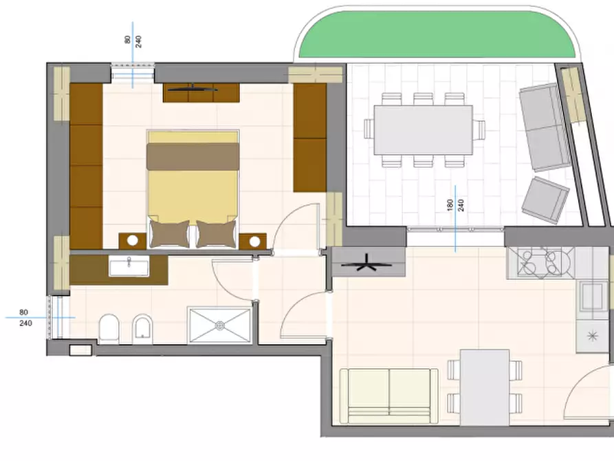 Immagine 5 di Appartamento in vendita  in Via De Chirico a Battipaglia
