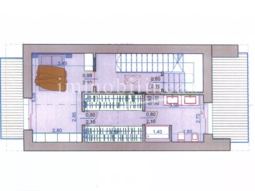 Immagine 43 di Villetta a schiera in vendita  in via Don Giovanni Zeni a Costermano sul Garda