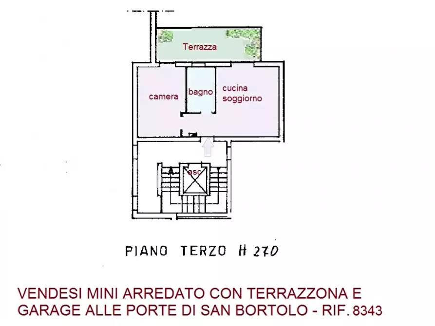 Immagine 25 di Appartamento in vendita  in Via San Martino a Vicenza