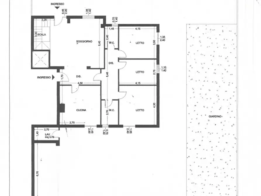 Immagine 46 di Appartamento in vendita  in Via Rocco Scotellaro 27 a Lecce