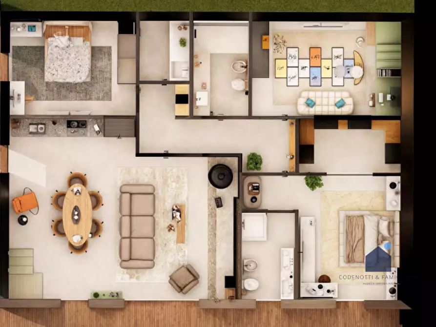 Immagine 14 di Casa bifamiliare in vendita  in Viale della Rimembranza, 72 a Castenedolo