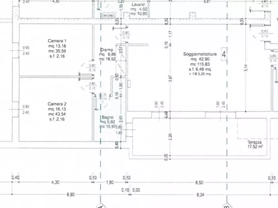 Immagine 15 di Appartamento in vendita  in Viale della Memoria a Veggiano