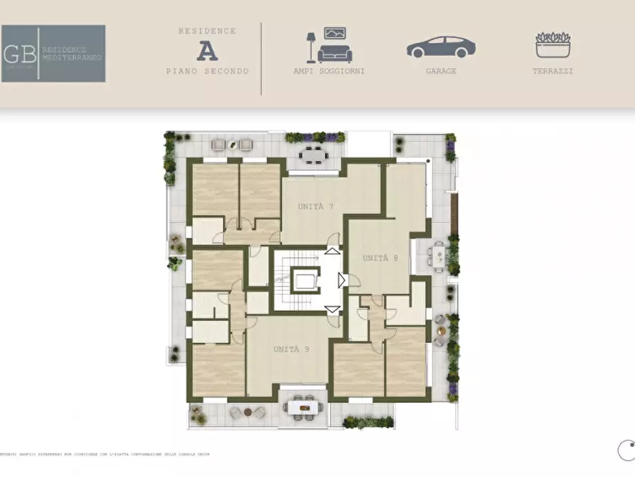 Immagine 4 di Appartamento in vendita  in Via Antonio Magarotto a Abano Terme