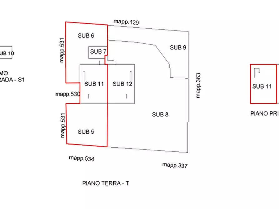 Immagine 12 di Villetta a schiera in vendita  in Via Boschi, 5 a Paese