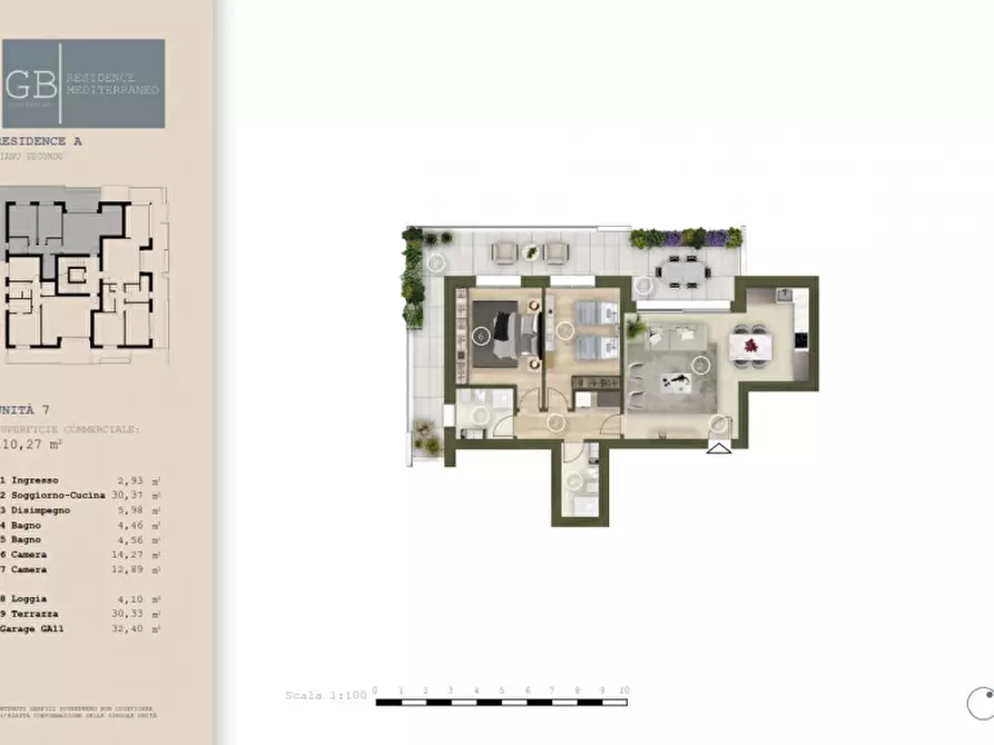 Immagine 6 di Appartamento in vendita  in Via Antonio Magarotto a Abano Terme