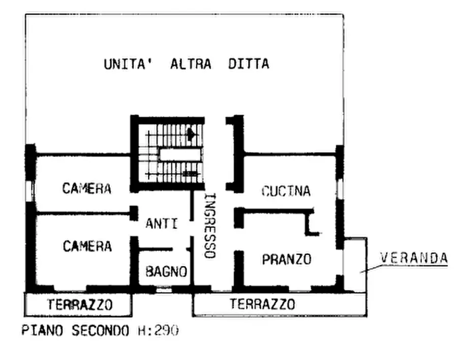Immagine 8 di Appartamento in vendita  in Via Mons. Bellini, 32 a Fosso'