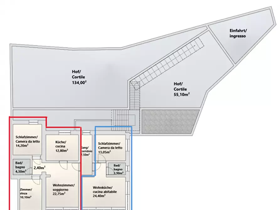 Immagine 12 di Villetta a schiera in vendita  in Glaning a San Genesio Atesino .Jenesien.