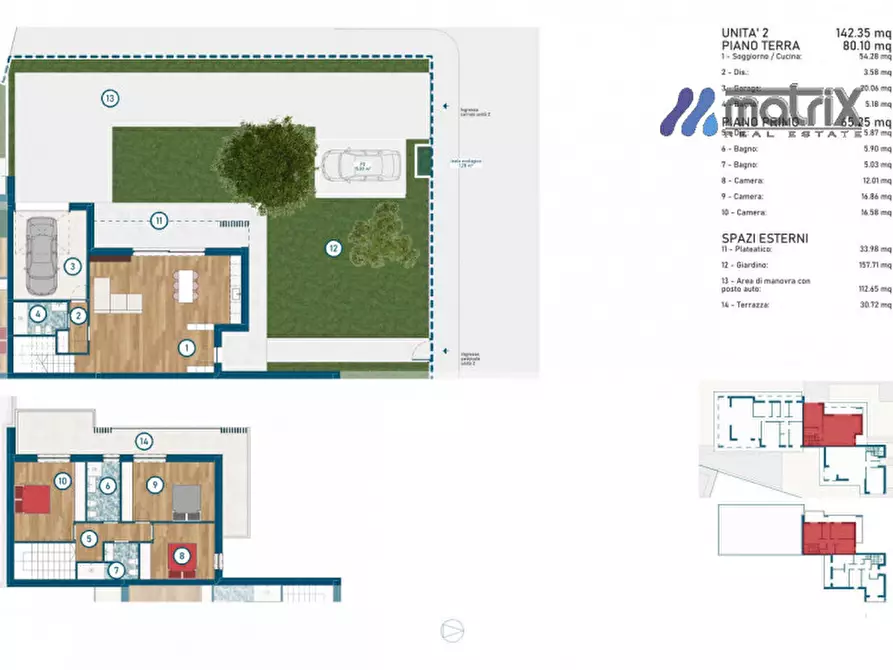 Immagine 35 di Casa trifamiliare in vendita  in Via Sant'Antonio a Teolo
