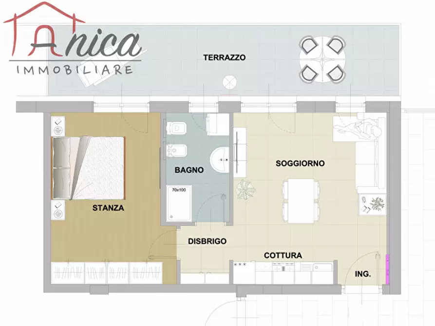 Immagine 19 di Appartamento in vendita  in Via della Canova a Trento