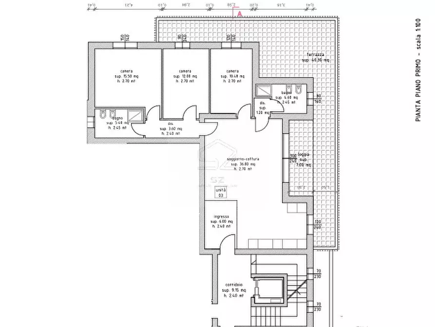 Immagine 5 di Appartamento in vendita  in Via San Leopoldo a Albignasego