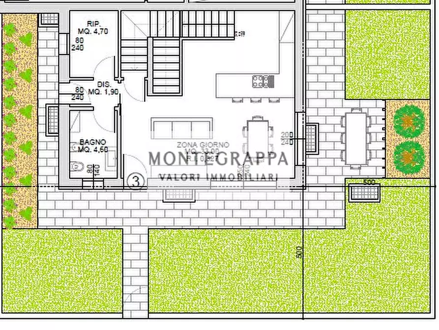 Immagine 6 di Casa bifamiliare in vendita  in Via Volon a Loria