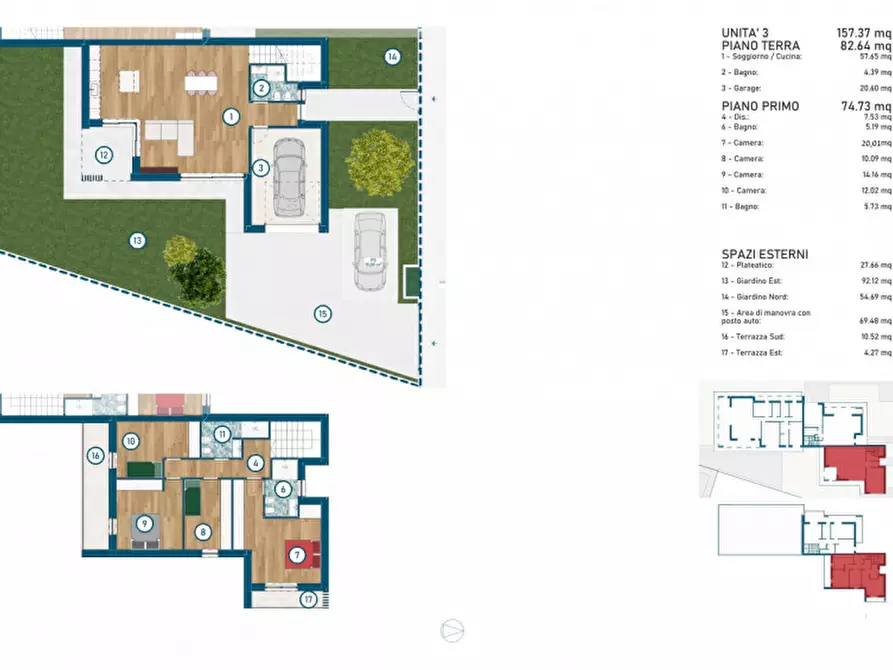 Immagine 36 di Casa trifamiliare in vendita  in Via Sant'Antonio a Teolo