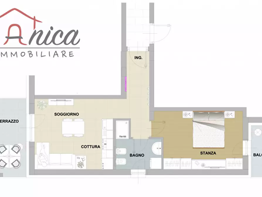 Immagine 17 di Appartamento in vendita  in Via della Canova a Trento