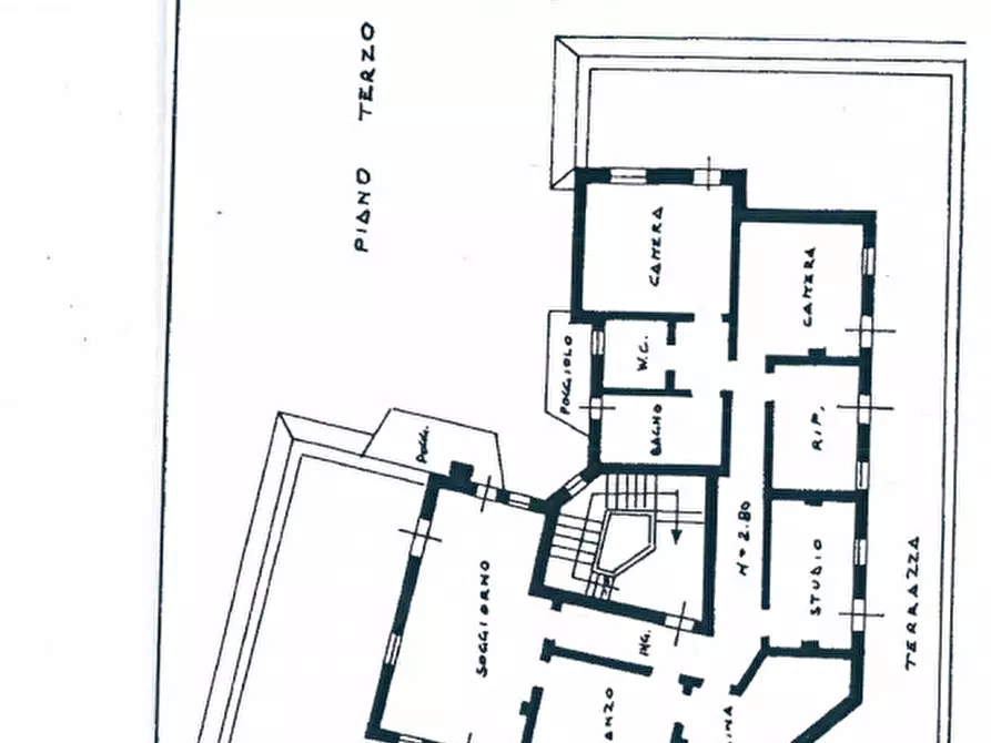 Immagine 1 di Attico in vendita  in Via Riviera del Brenta a Fiesso D'artico