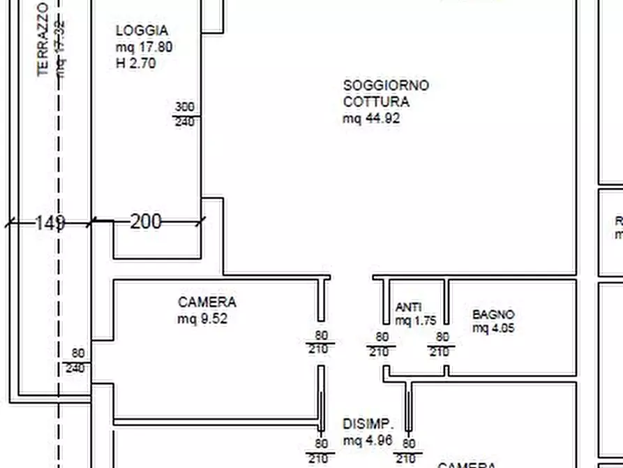 Immagine 5 di Appartamento in vendita  a Abano Terme