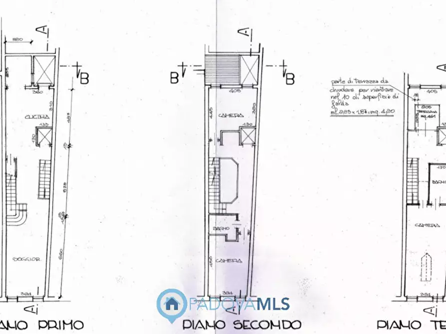 Immagine 24 di Palazzo in vendita  in Via Savonarola a Padova