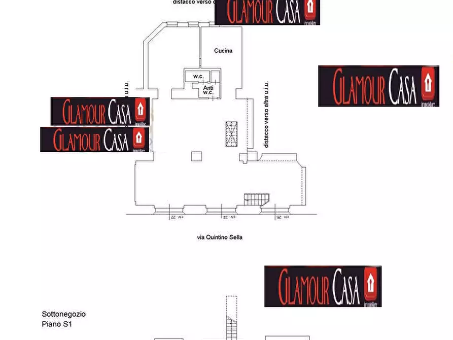 Immagine 22 di Negozio in vendita  in Via Quintino Sella a Roma