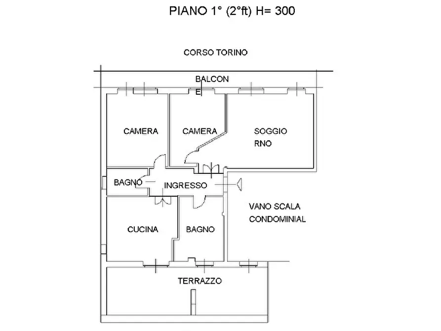 Immagine 70 di Appartamento in vendita  in VIA TORINO N°58 a Castiglione Torinese