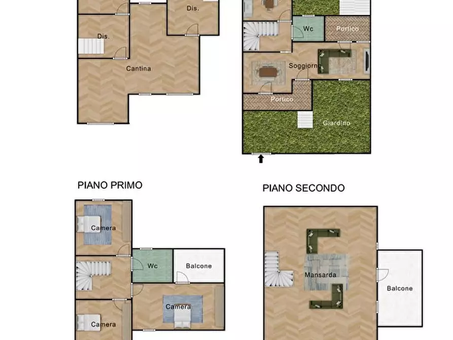 Immagine 20 di Villa in vendita  in VIA SANDRO PERTINI 710 a Palermo