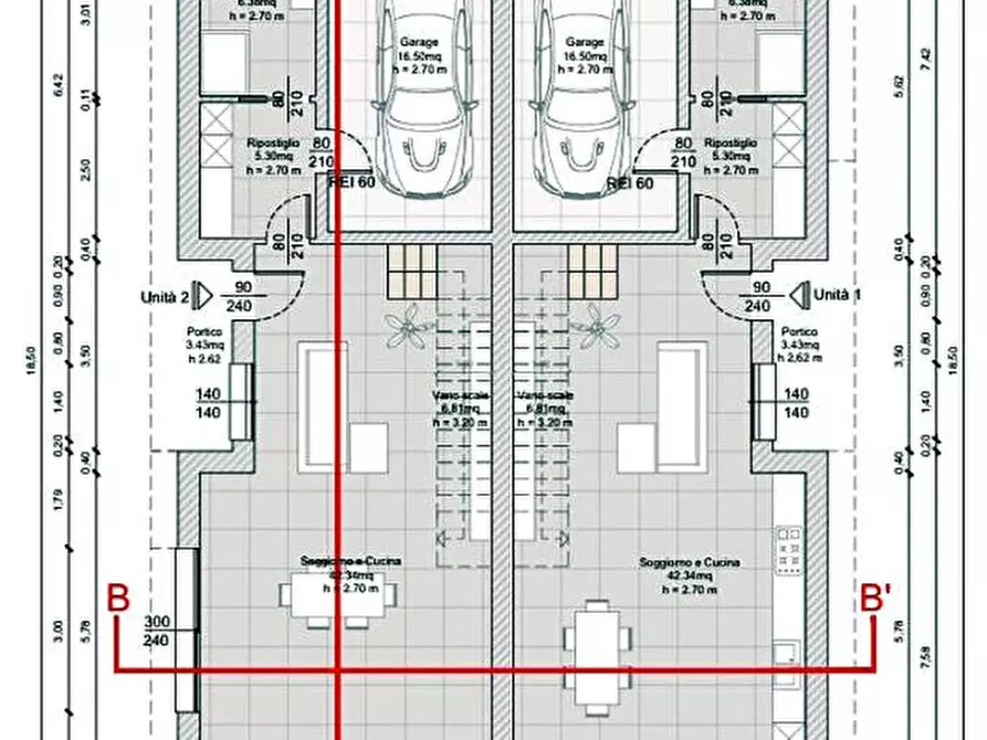 Immagine 5 di Casa bifamiliare in vendita  in Via Luigi Pirandello a Albignasego