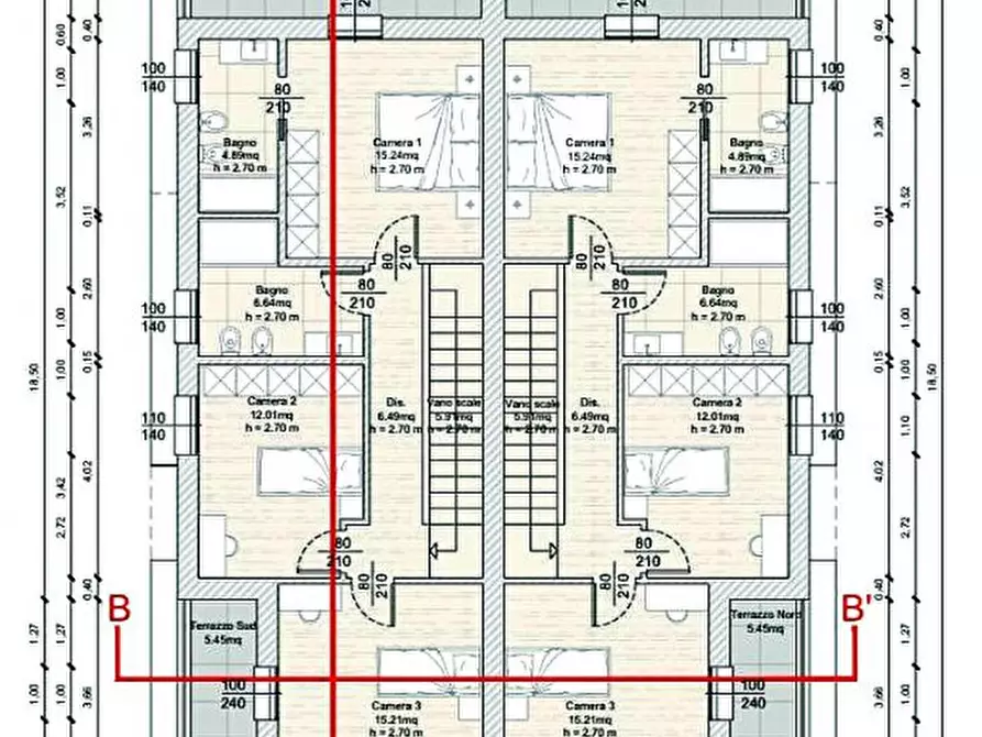 Immagine 8 di Casa bifamiliare in vendita  in Via Luigi Pirandello a Albignasego