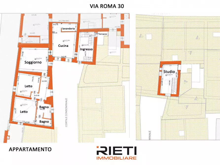 Immagine 37 di Attico in vendita  in via roma, 30 a Rieti
