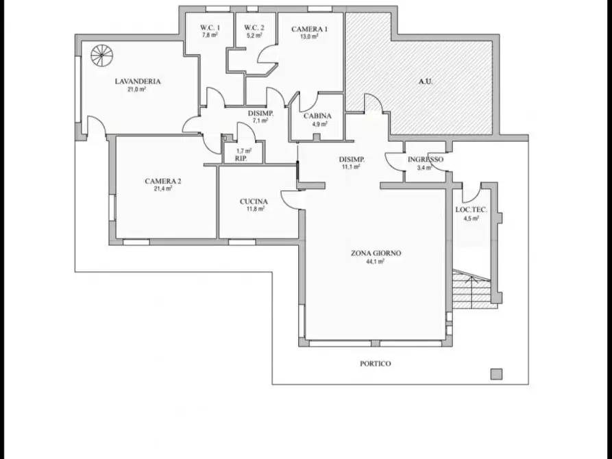 Immagine 71 di Casa bifamiliare in vendita  in Via Camillo Benso Conte di Cavour 27 a Nuvolento