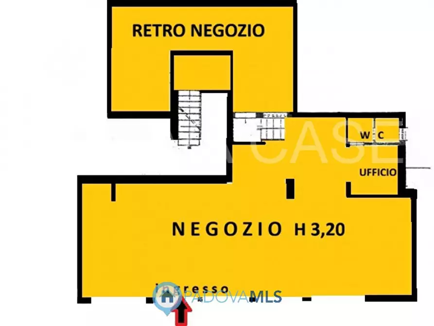 Immagine 2 di Negozio in vendita  in Via Romana Aponense a Padova