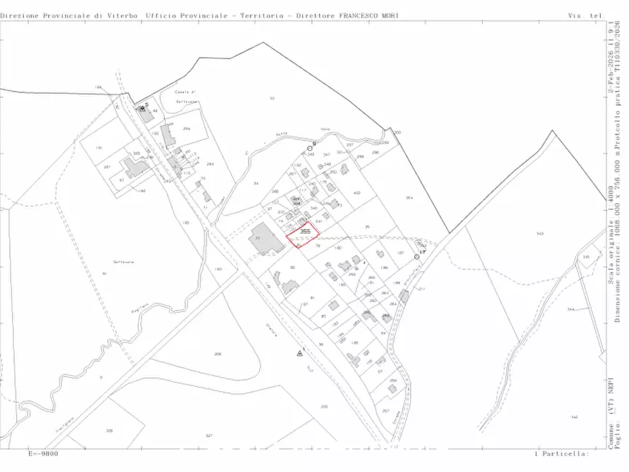 Immagine 15 di Terreno in vendita  in Va Guido Rossa 11 a Nepi