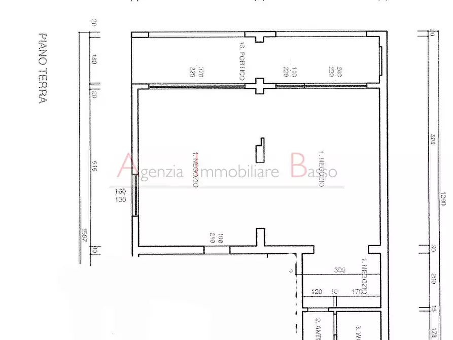 Immagine 9 di Negozio in affitto  in VIA VALSUGANA a San Giorgio In Bosco