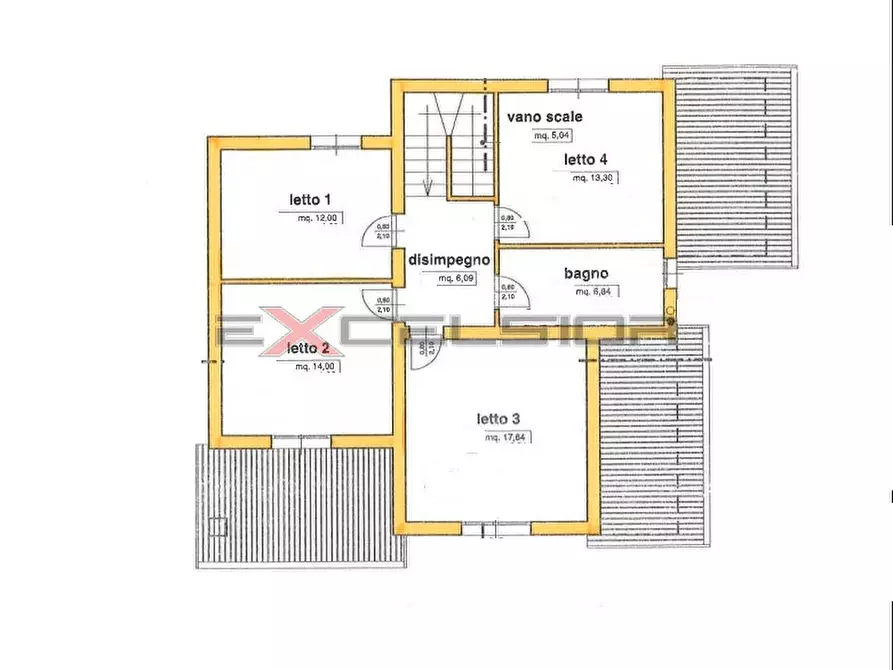 Immagine 13 di Villa in vendita  in Via G. Matteotti n.20 bis - Cavarzere (VE) a Pettorazza Grimani