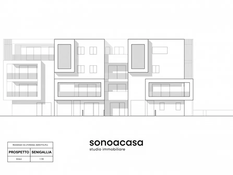 Immagine 10 di Appartamento in vendita  in via Litoranea, 186 a Mondolfo