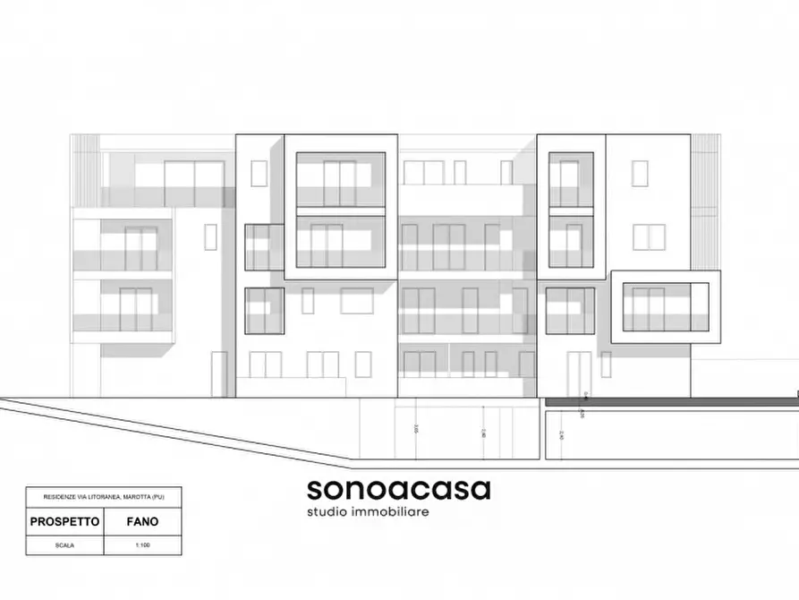Immagine 12 di Appartamento in vendita  in via Litoranea, 186 a Mondolfo