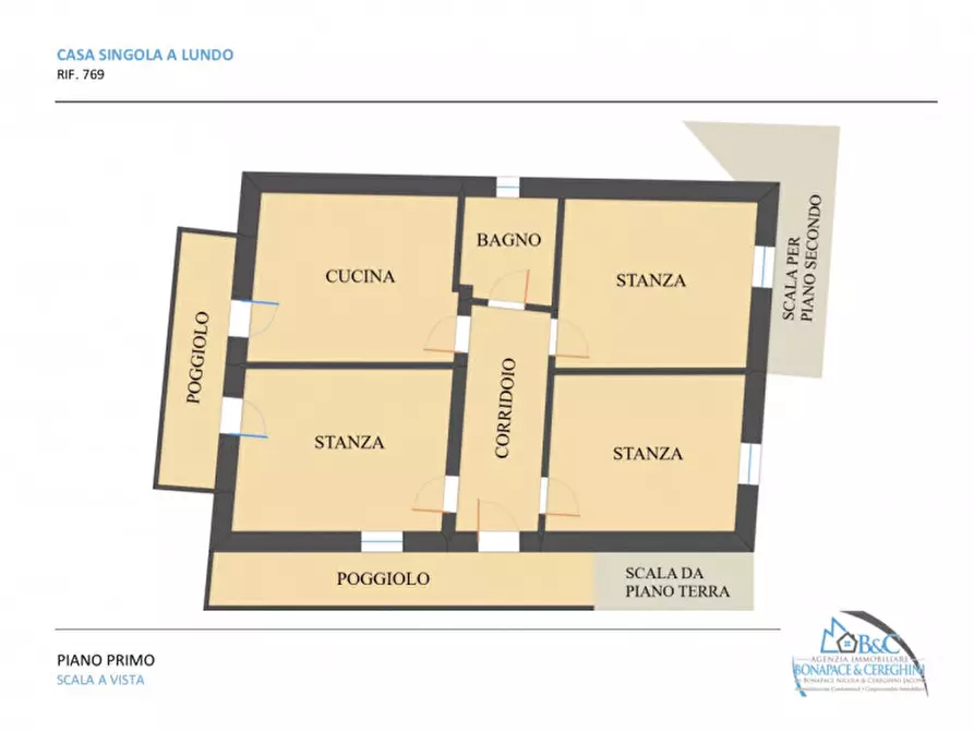 Immagine 18 di Casa indipendente in vendita  in Frazione Lundo a Comano Terme