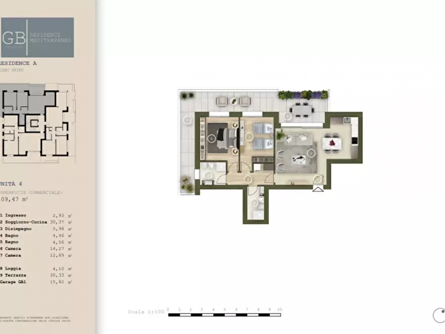 Immagine 1 di Appartamento in vendita  in Via Antonio Magarotto a Abano Terme