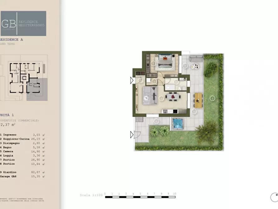 Immagine 1 di Appartamento in vendita  in Via Antonio Magarotto a Abano Terme