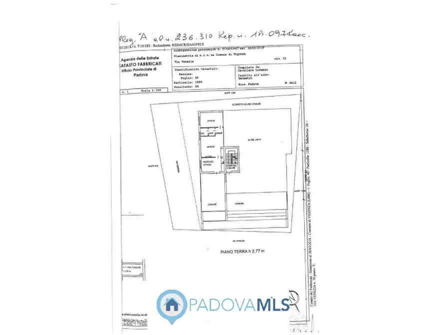 Immagine 10 di Ufficio in vendita  a Vigonza