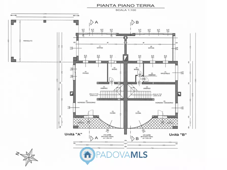 Immagine 68 di Casa bifamiliare in vendita  a Bagnoli Di Sopra